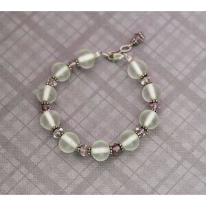 Vintage Boho Adjustable Glass Beaded Bracelet G14